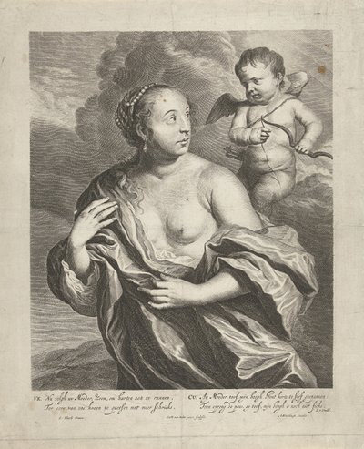 Wenus w Kupidyna autorstwa Cornelis van Dalen (II)