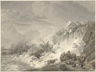 przerwanie grobli autorstwa Cornelis van Hardenbergh