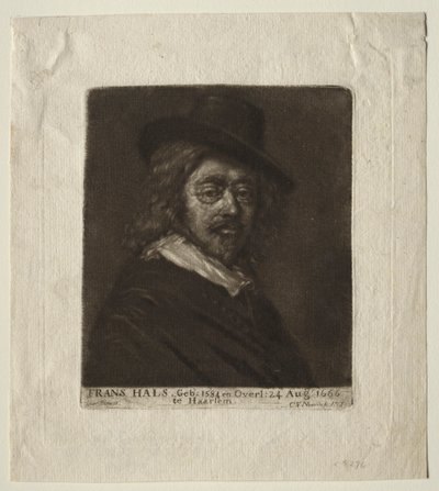 Frans Hals, 1761. autorstwa Cornelis van Noorde