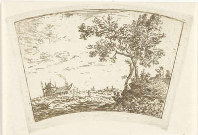 Krajobraz z farmą autorstwa Cornelis van Noorde