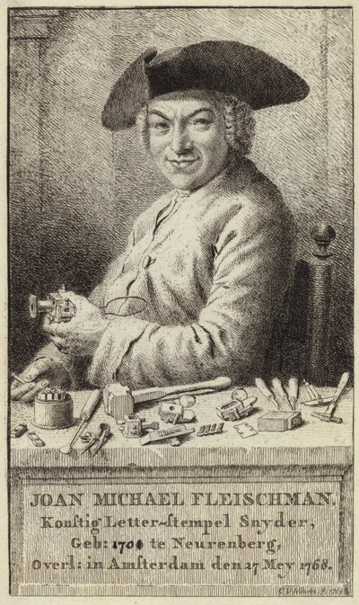 Portret Johanna Michaela Fleischmanna autorstwa Cornelis van Noorde