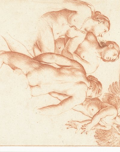 Amor i trzy łaski autorstwa Cornelis van Poelenburch