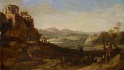 Pasterze w Kampanii, 1620-1667 autorstwa Cornelis van Poelenburgh