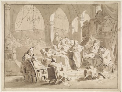 Chrystus w wieku dwunastu lat w świątyni autorstwa Cornelis van der Griendt
