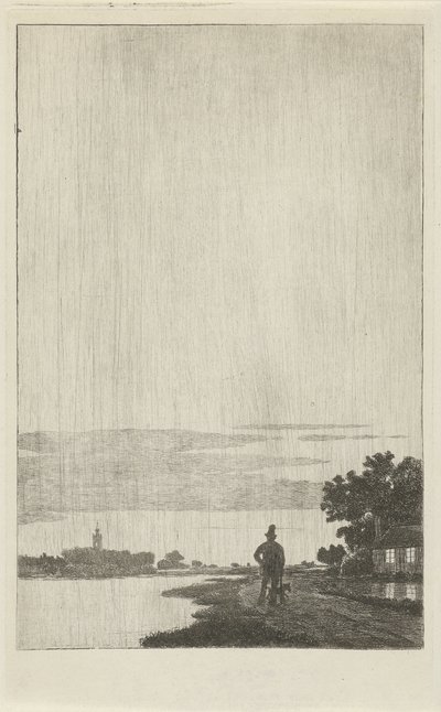 Kometa Donatiego, 1858 autorstwa Cornelis van der Griendt