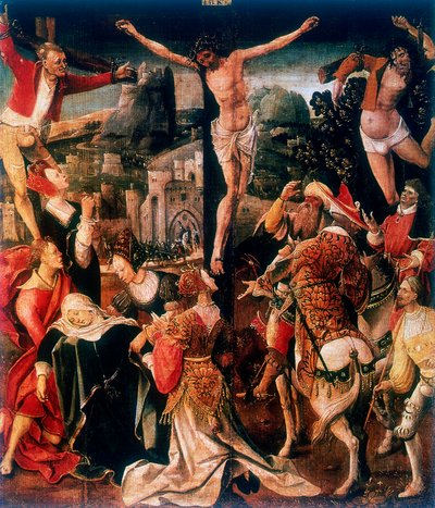 „Kalwaria”, koniec XV i XVI w. autorstwa Cornelius Engebrechtsz
