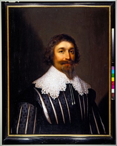 Portret Sir Williama Campiona z Combwell autorstwa Cornelius I Johnson