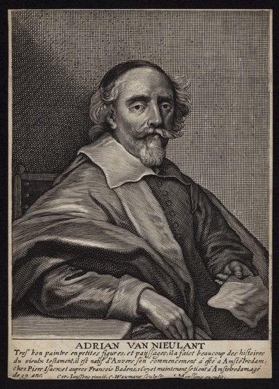 Adriaen van Nieulandt Młodszy autorstwa Cornelius Janssen van Ceulen