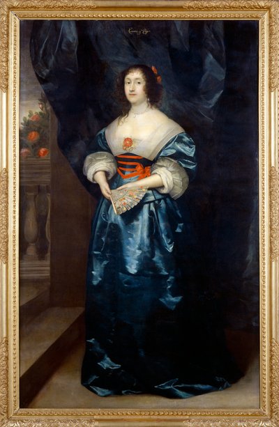 Diana Cecil ok. 1638 r. (olej na płótnie) autorstwa Cornelius Janssen van Ceulen