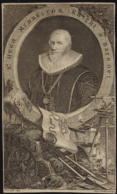 Hugh Myddleton autorstwa Cornelius Janssen van Ceulen