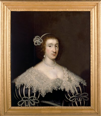 Nieznana pani autorstwa Cornelius Janssen van Ceulen