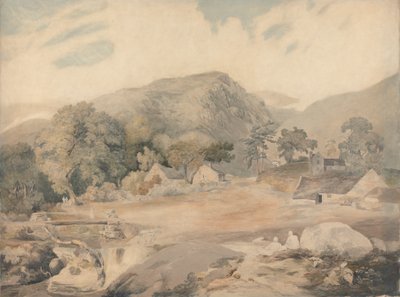 Widok w pobliżu Tal-y-Llyn autorstwa Cornelius Varley