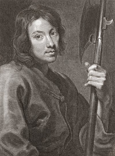 Św. Mateusz lub Mateusz Apostoł. Portret. autorstwa Cornelius van Caukercken
