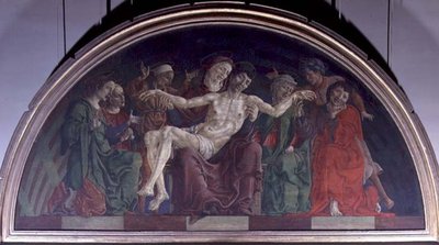 Pieta (olej na panelu) autorstwa Cosimo Tura
