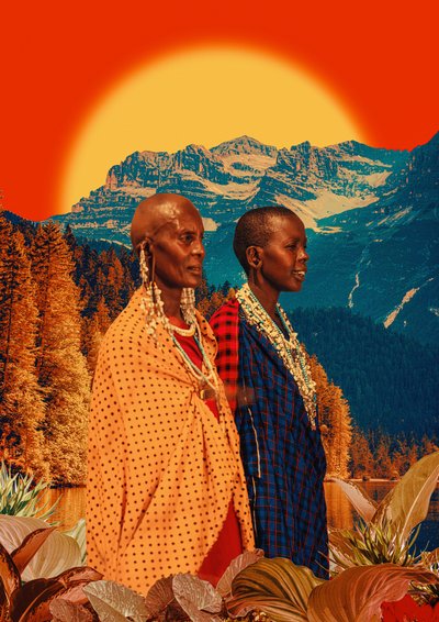 Góry kobiet z plemienia Maasai autorstwa CosmoZach