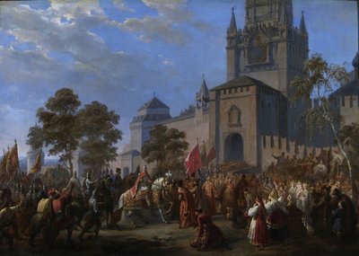 Powstanie narodowe Kuźmy Minina i hrabiego Dmitrija Pożarskiego, 1856 autorstwa Cosroe Dusi