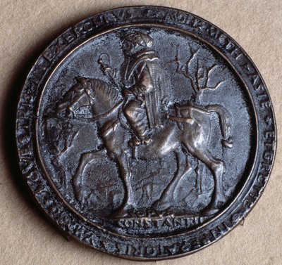 Mehmet II Zdobywca (brązowy medal) autorstwa Costanzo da Ferrara
