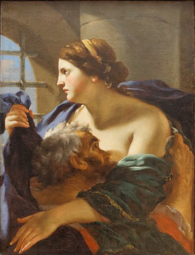Roman Charity by Mellin Louvre RF 1985-81 n01 autorstwa Coyau