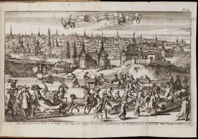Wołogda Od: Historisch Verhael lub Beschryving van de Voyagie, 1677 autorstwa Coyet