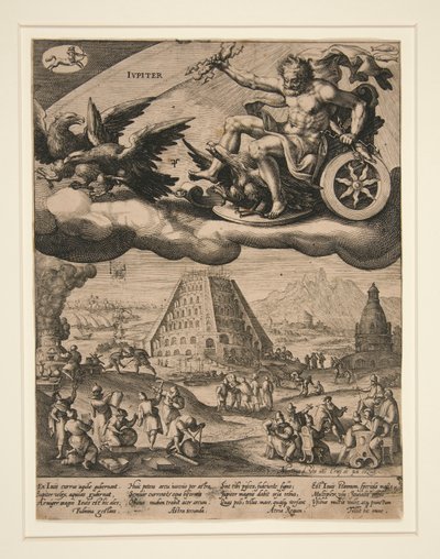 Jowisz z serii Siedem planet autorstwa Crispijn de Passe the Elder