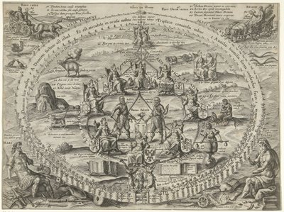 Alegoria solidarności w Rzeczypospolitej podczas rozejmu, 1609 Victoriae Premium (tytuł na obiekcie) autorstwa Crispijn van de Passe (I)