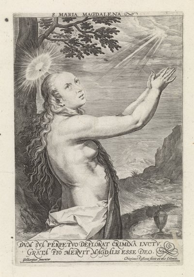 By boetvaardige Maria Magdalena autorstwa Crispijn van de Passe (I)