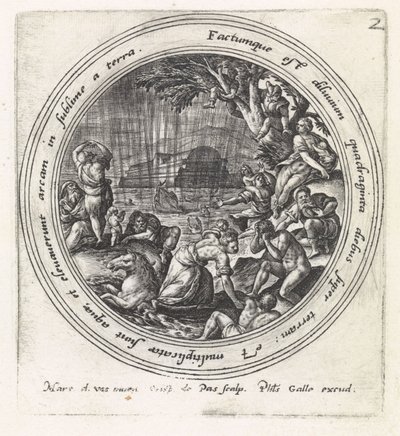 potop Historia Noego (tytuł serii) autorstwa Crispijn van de Passe (I)