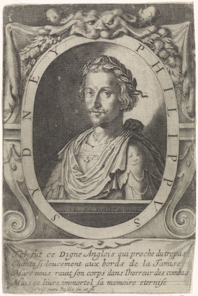 Portret Philipa Sydneya autorstwa Crispijn van de Passe (I)