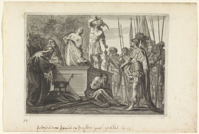 Oferta van Polyxena Metamorfosen van Ovidius (tytuł serii) autorstwa Crispijn van de Passe (II)