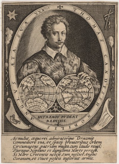 Thomas Cavendish autorstwa Crispijn van de Passe I