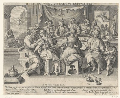 Powrót Tobiasza autorstwa Crispijn van de Passe the Elder