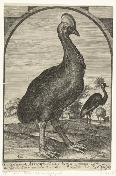 Kazuar, przywieziony przez Willema Jacobsza. z Indii Wschodnich i przekazany księciu Mauritsowi, 1614 autorstwa Crispijn van den Queborn (attributed to)
