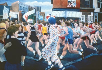 Maraton Londyński, 1996 autorstwa Cristiana Angelini