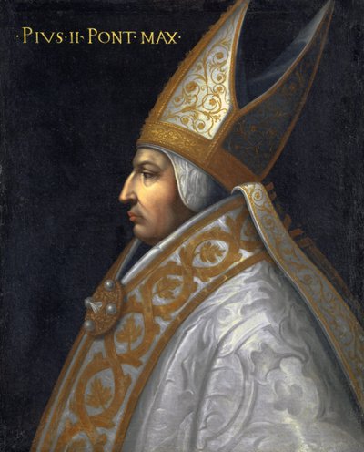 Portret papieża Piusa II, ok. 1560 autorstwa Cristofano dell Altissimo