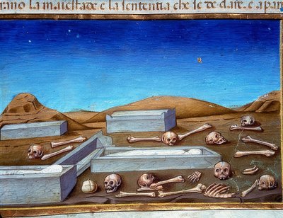 Koniec świata: umarli powstaną z grobów (ok. 149r). 1476 autorstwa Cristoforo De Predis