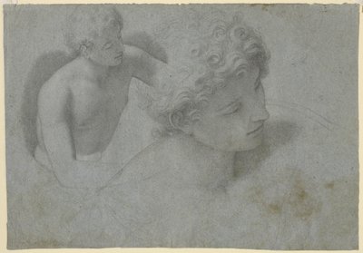 Dwa studia młodzieńca, ok. 1600-10 autorstwa Cristoforo Roncalli