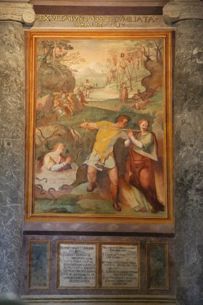 Męczeństwo św. Łucji i św. Eufemii innych świętych autorstwa Cristoforo and Tempesta, Antonio Roncalli