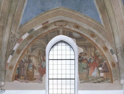 Sceny z życia św. Katarzyny, Cappella Bolla autorstwa Cristoforo de Mottis