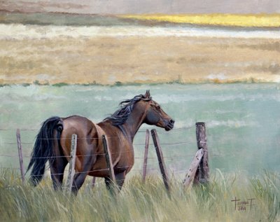 Sny o wolności, 2010 (olej na płótnie) autorstwa Cruz Jurado Traverso