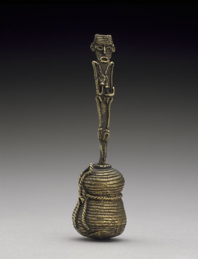Ofiara z Tunjo, 900-1550 AD (złoto) autorstwa Culture Muiscan