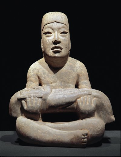 Lord of the Lines (poświęcenie dziecka) (rzeźba) autorstwa Culture Olmec