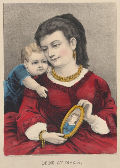 Spójrz na mamę autorstwa Currier and Ives