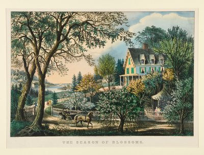 Pora Kwiatów autorstwa Currier and Ives