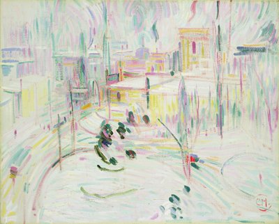 Berlin zimą, 1912-14 autorstwa Curt Herrmann