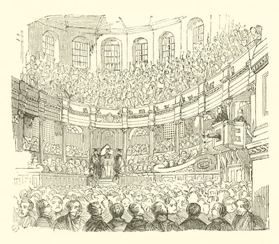 Teatr Sheldoński autorstwa Cuthbert Bede