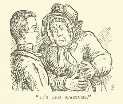 Ilustracja do małego pana bramkarza i jego przyjaciela Verdant Green autorstwa Cuthbert Bradley