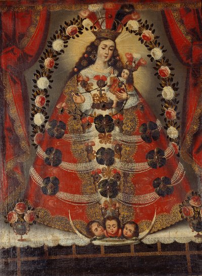 Niepokalane Poczęcie, ok. 1700 autorstwa Cuzco School