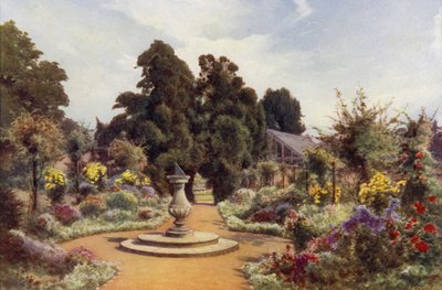 Stary zegar słoneczny, Claremont (kolor lito) autorstwa Cyril Ward