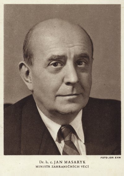 Jan Masaryk autorstwa Czech Photographer