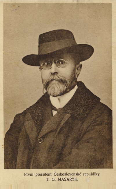 Tomas Garrigue Masaryk autorstwa Czech Photographer